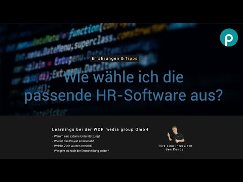 Best Practices bei der Auswahl einer geeigneten HR Software